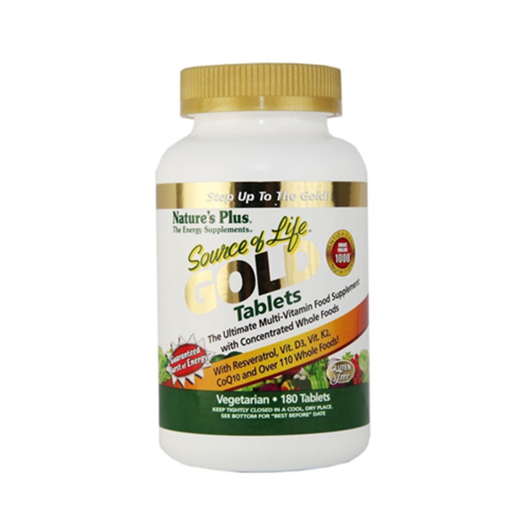 Nature's Plus Source Of Life Gold 180 Tablets