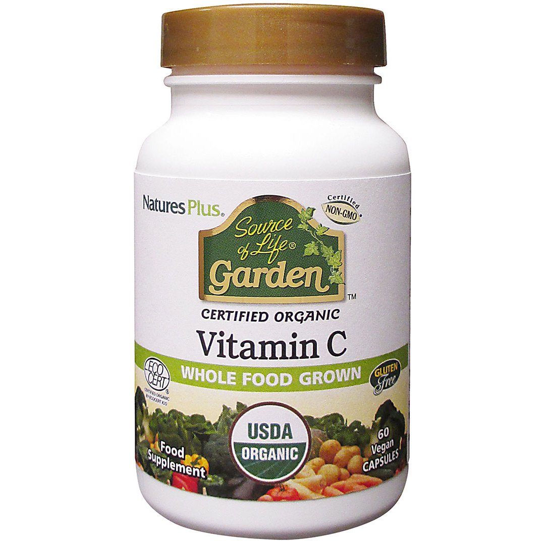 Nature's Plus Source Of Life Garden Organic Vitamin C 500 mg