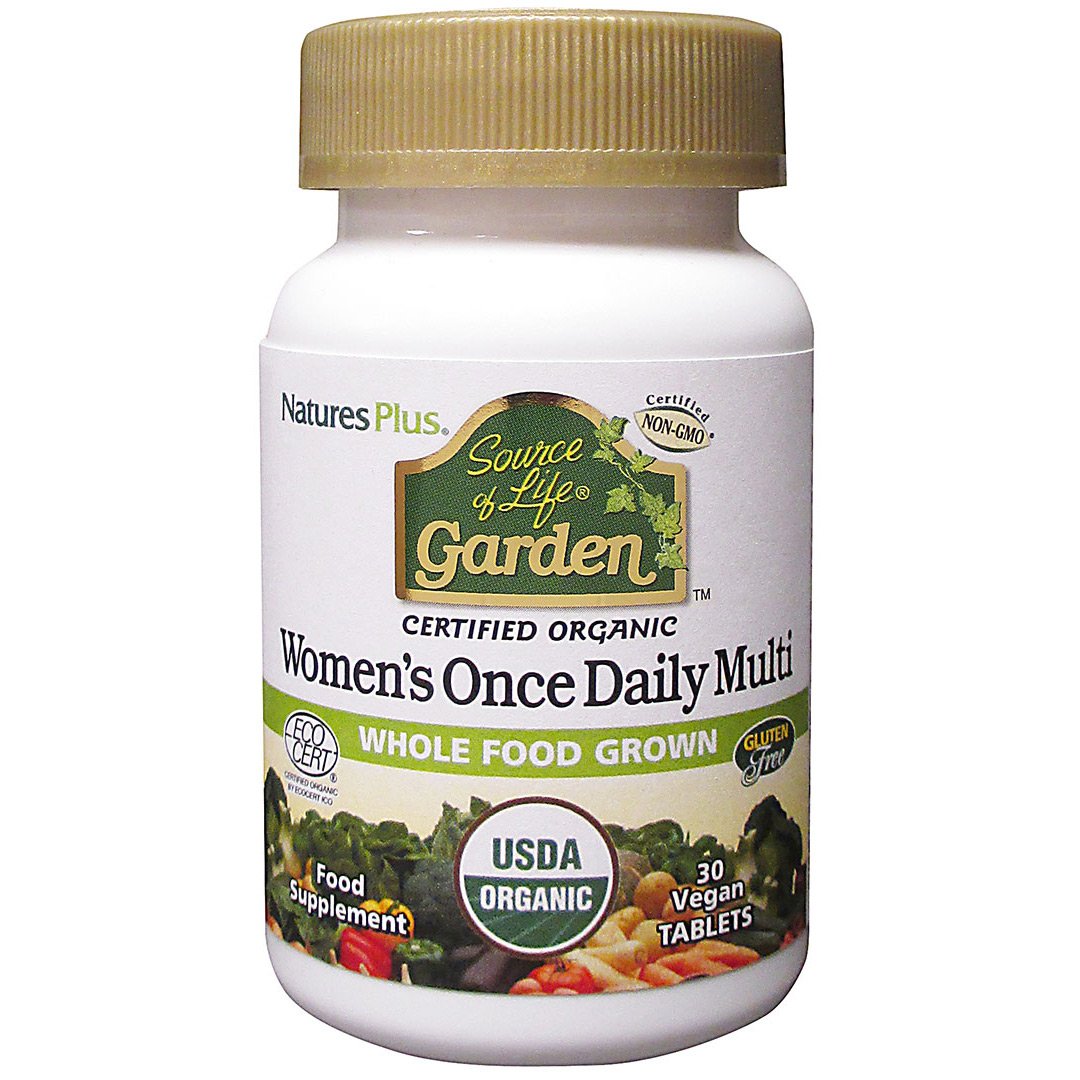 Nature's Plus Source Of Life Garden Organic Womens Daily Tablets
