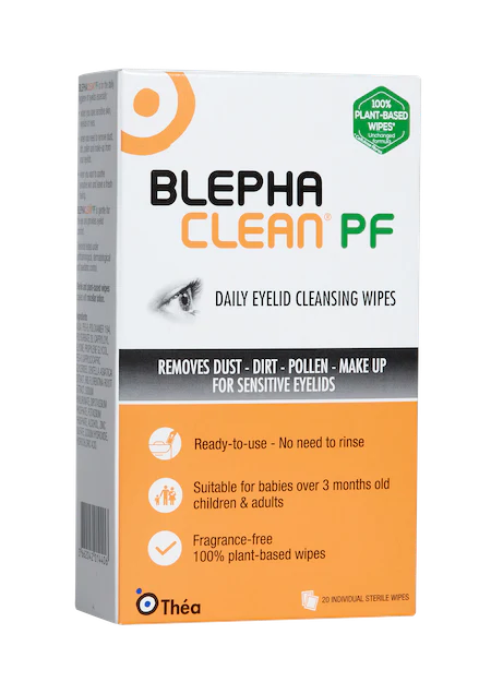 Thea Blephaclean PF Lid Cleansing Wipes 20