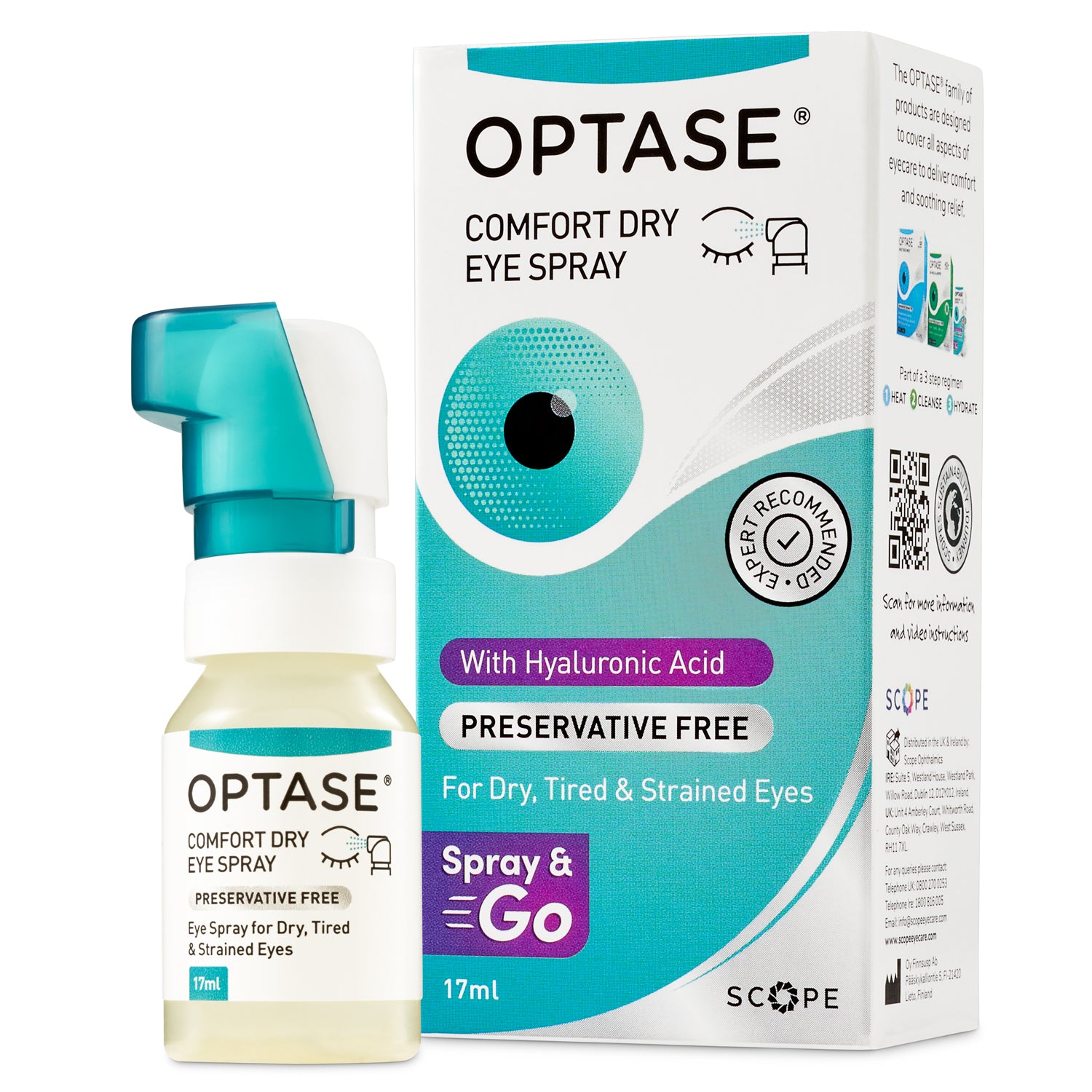 Optase Comfort Dry Eye Spray 17ml