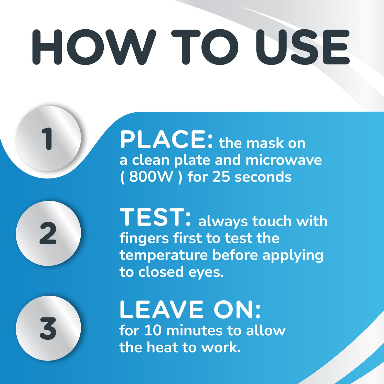 Optase Moist Heat Mask