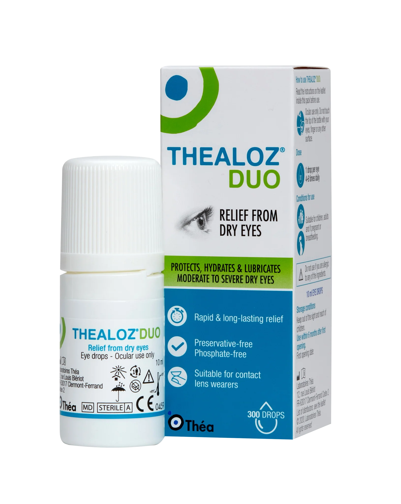 Thea Thealoz Duo Dry Eye Drops 10ml