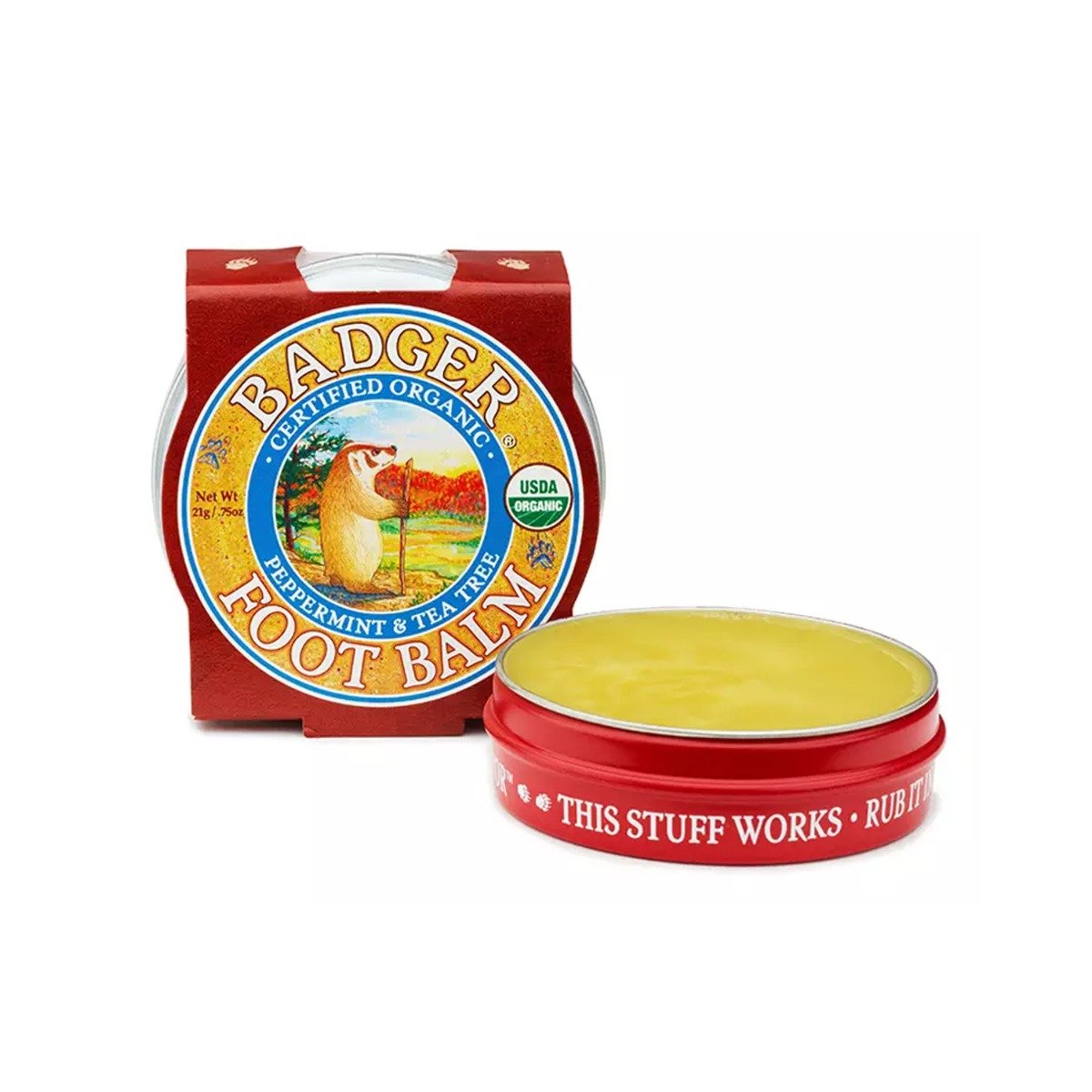 Badger Mini Foot Balm 21g