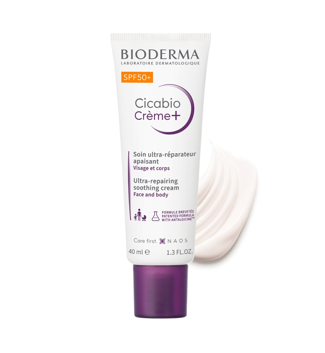 Bioderma Cicabio Creme+ SPF50+ 40ml