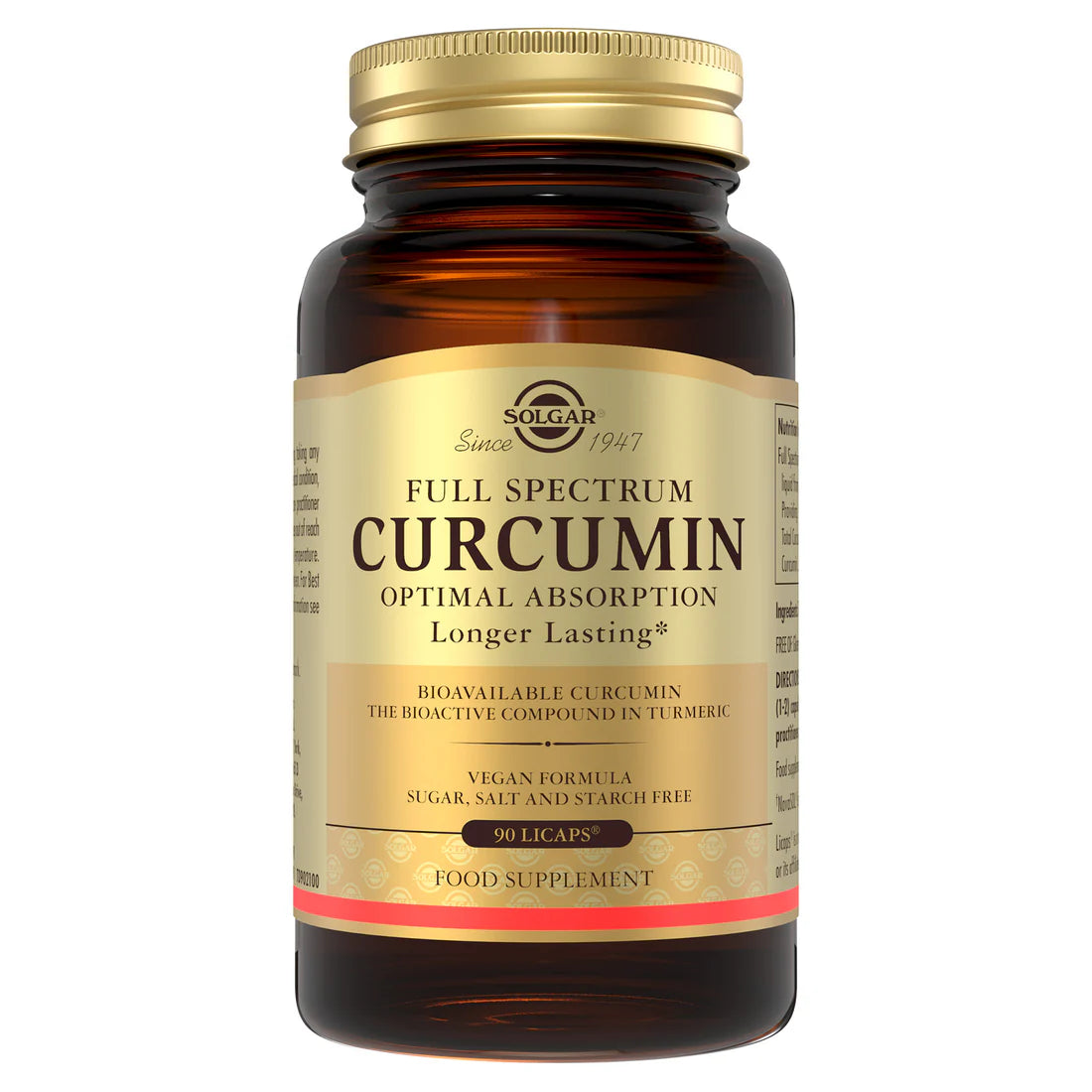 Solgar Full Spectrum Curcumin 90 capsules