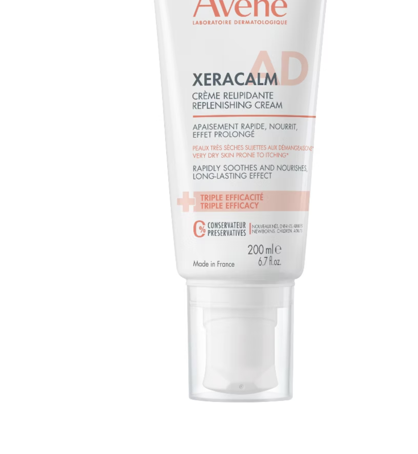 Avène XeraCalm A.D. Lipid-Replenishing Cream Moisturiser for Dry, Itchy Skin 200ml