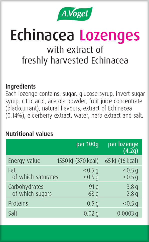 A.Vogel Echinacea Lozenges