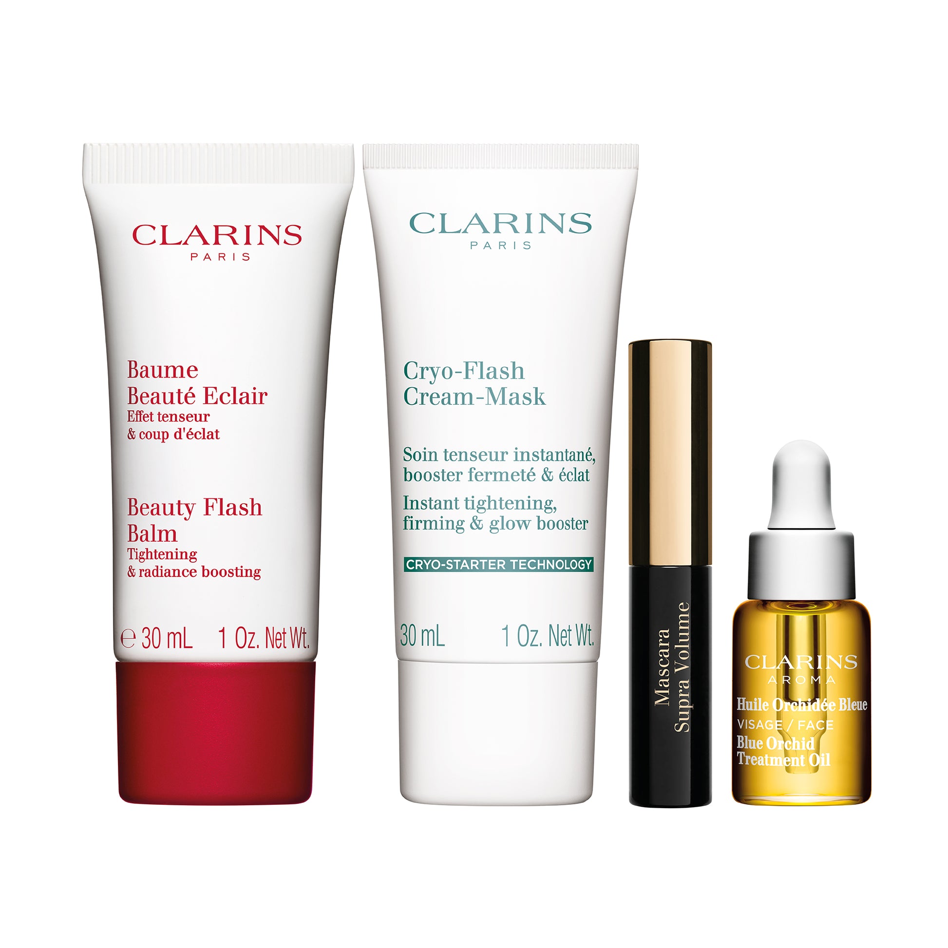 Clarins beauty essentials - 4 travel size products