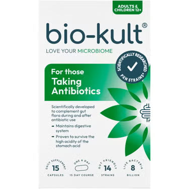 Bio-Kult For Those Taking Antibiotics 15 Capsules