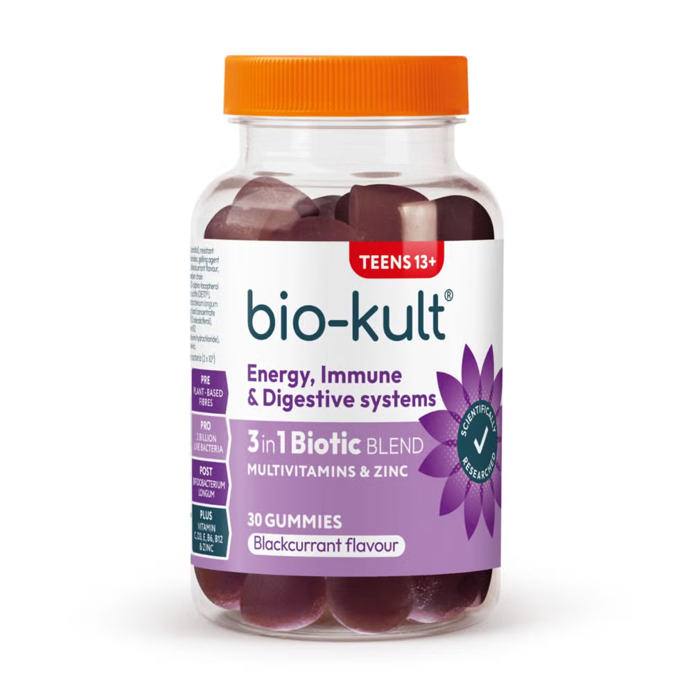 Bio-Kult 3-in-1 Biotic Blend Probiotic Gummies for Teens 30 Gummies