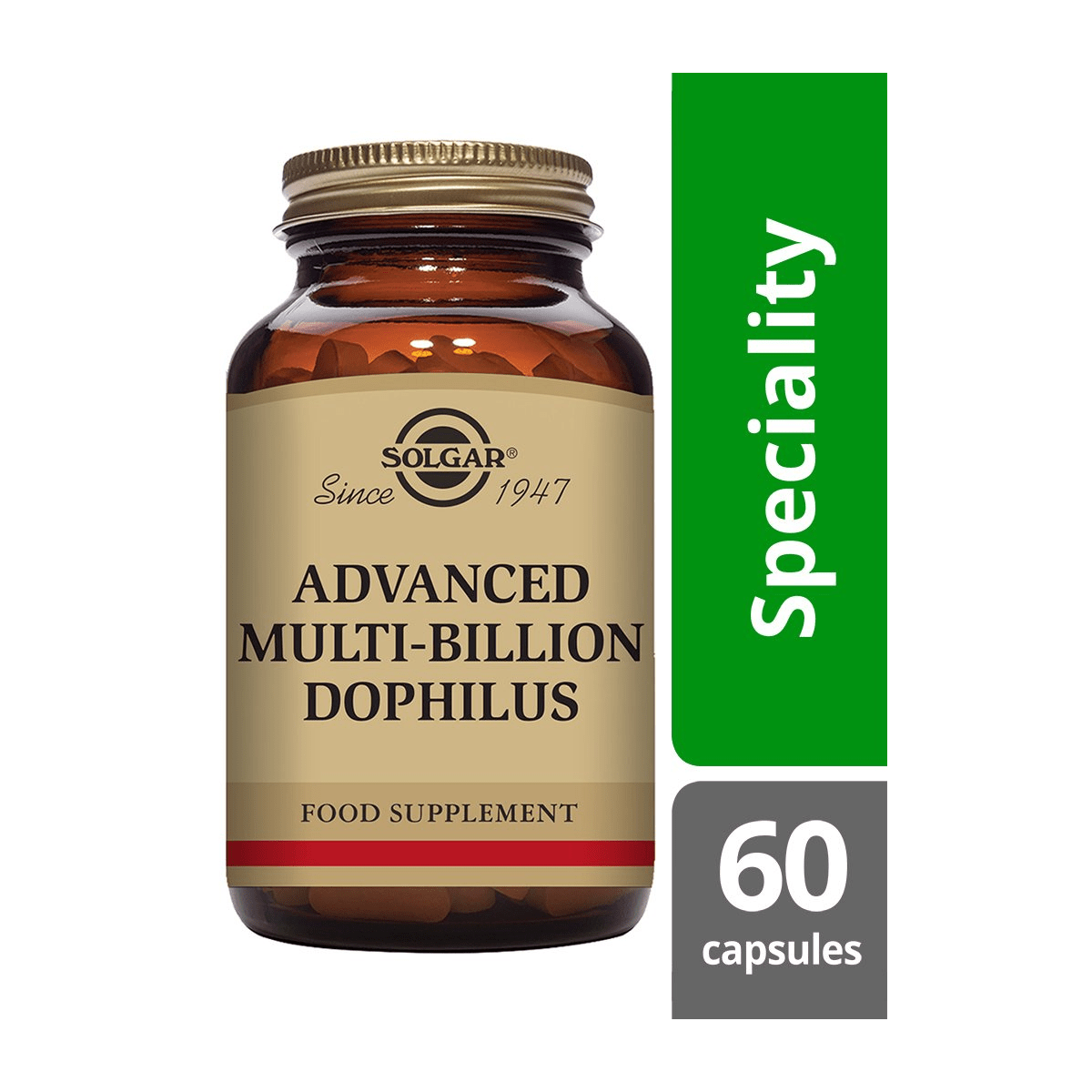 Solgar Advanced Multi-Billion Dophilus(R) (100% Dairy Free) Vegetable Capsules
