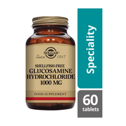 Solgar Glucosamine Hydrochloride 1000 mg Tablets (Shellfish-Free) 