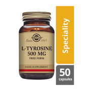 Solgar L-Tyrosine 500 mg Vegetable Capsules
