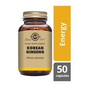 Solgar Korean Ginseng Vegetable Capsules