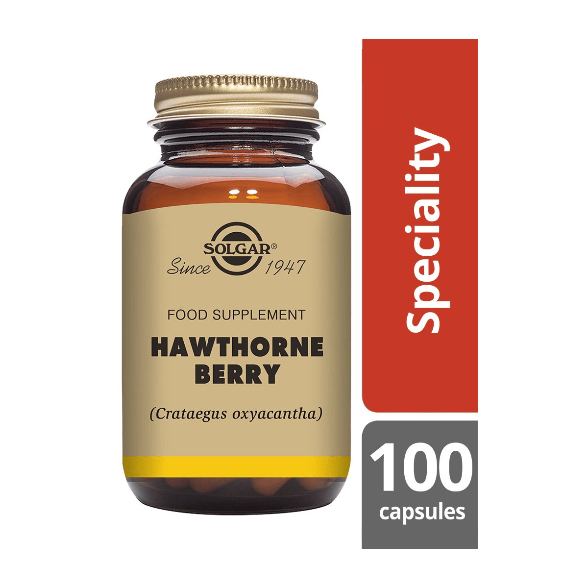 Solgar Hawthorne Berry Vegetable Capsules