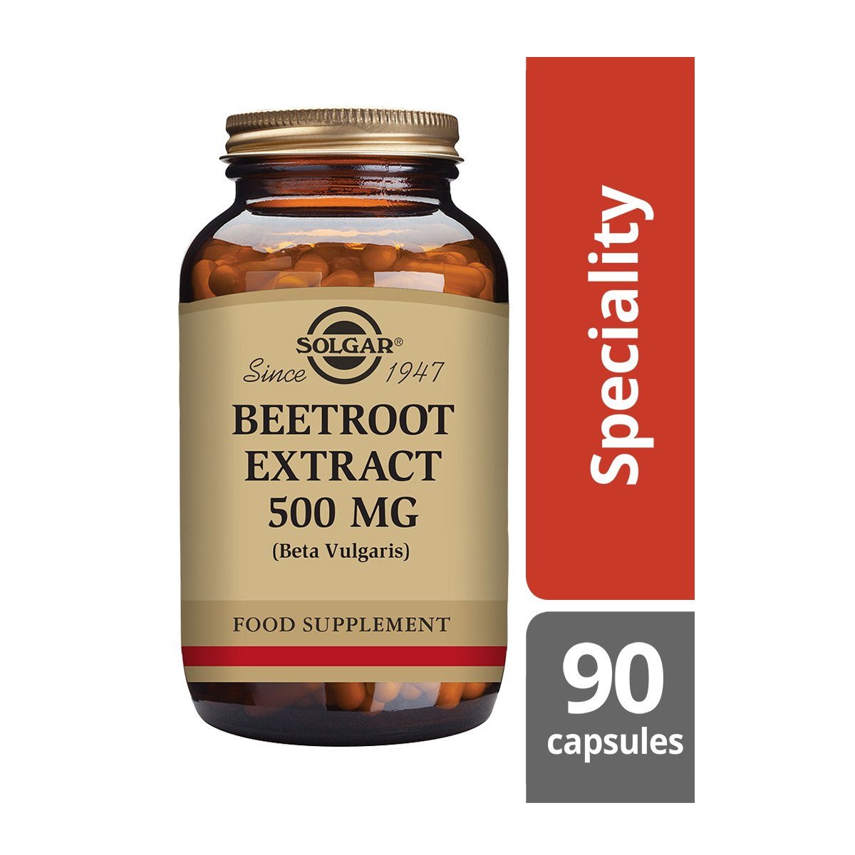 Solgar Beetroot Extract 500 mg Vegetable Capsules