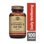 Solgar Vitamin E 268 mg (400 IU) Vegetable Softgels