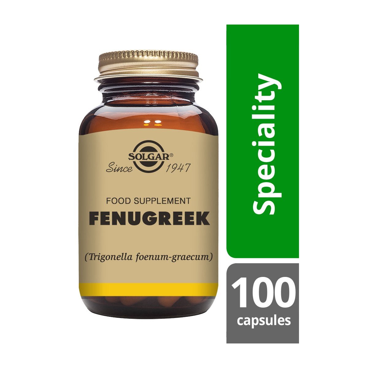 Solgar Fenugreek Vegetable Capsules