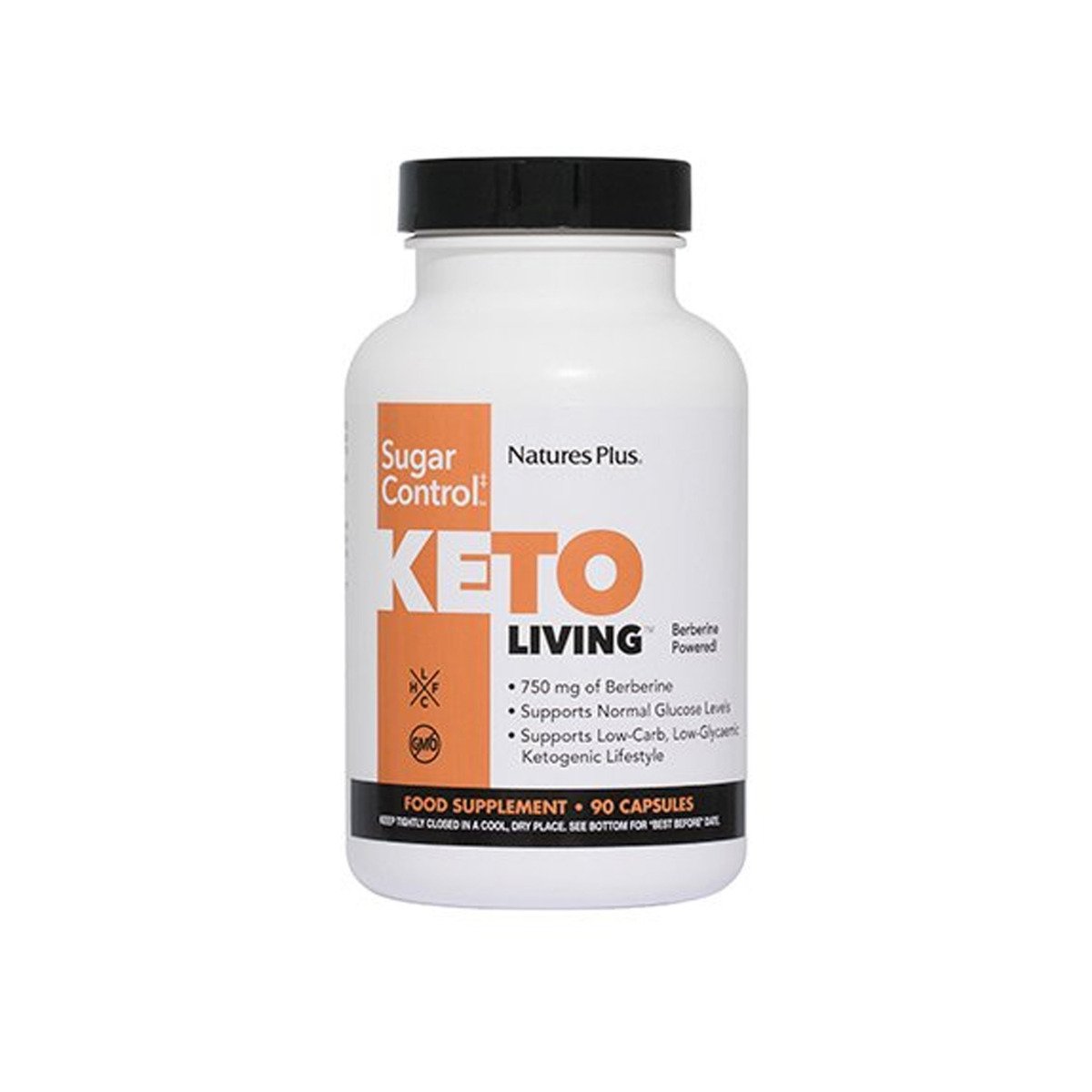 Nature's Plus Ketoliving Sugar Control Vcaps 90