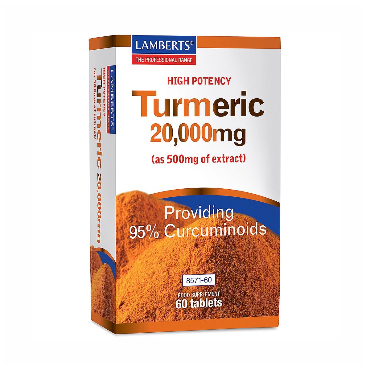 Lamberts Health Care Turmeric 20, 000mg (60 tablets)