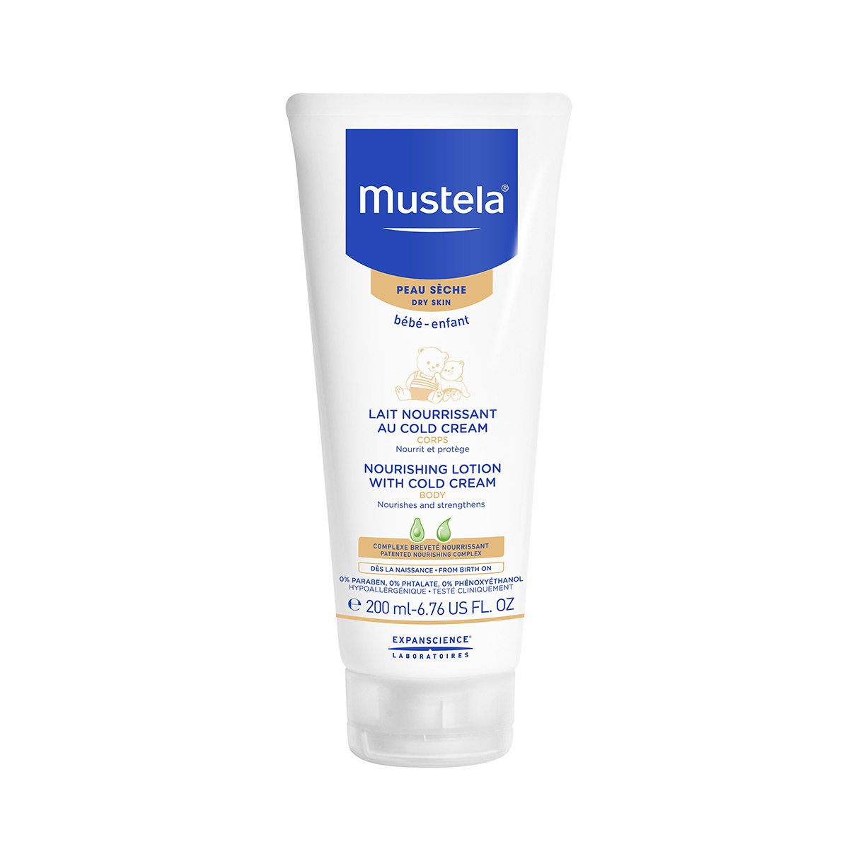 Mustela Nourishing Lotion with Cold Cream Body 200ml