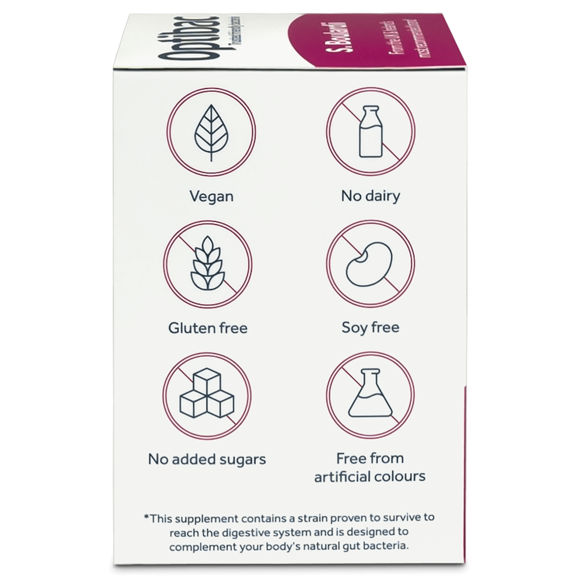 OptiBac Probiotics Saccharomyces Boulardii 16 Capsules