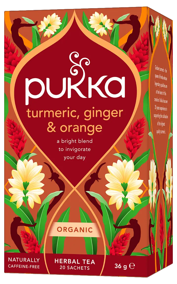 Pukka Turmeric, Ginger & Orange