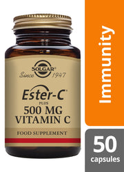 Solgar Ester-C(R) Plus 500 mg Vitamin C Vegetable Capsules