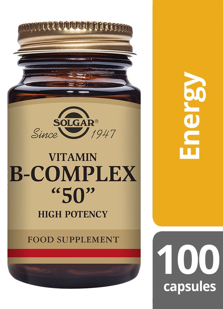 Solgar Vitamin B-Complex "50" Vegetable Capsules