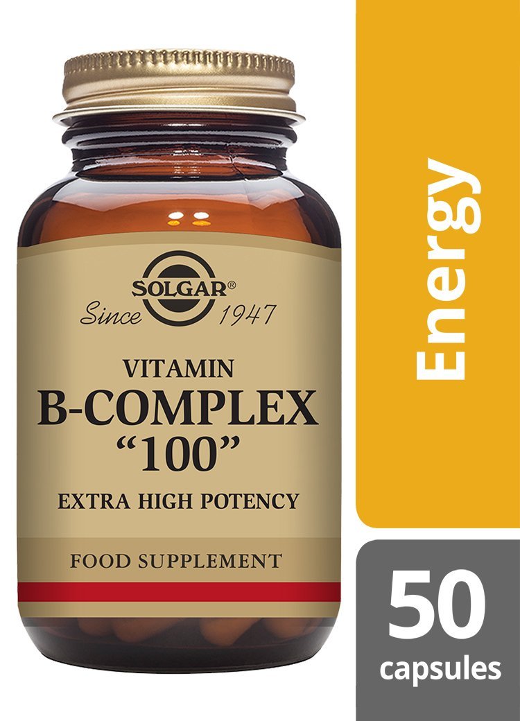 Solgar Vitamin B-Complex "100" Vegetable Capsules