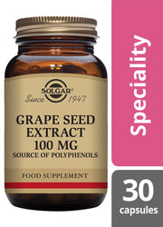 Solgar Grape Seed Extract 100 mg Vegetable Capsules