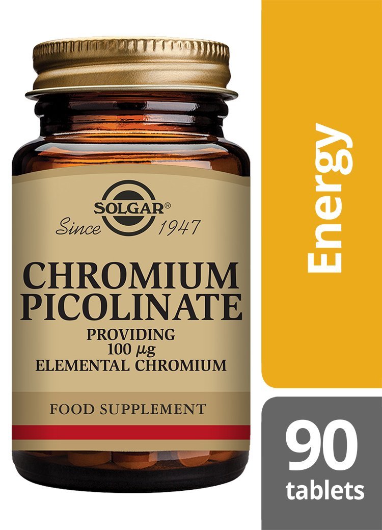 Solgar Chromium Picolinate 100 «µg Tablets