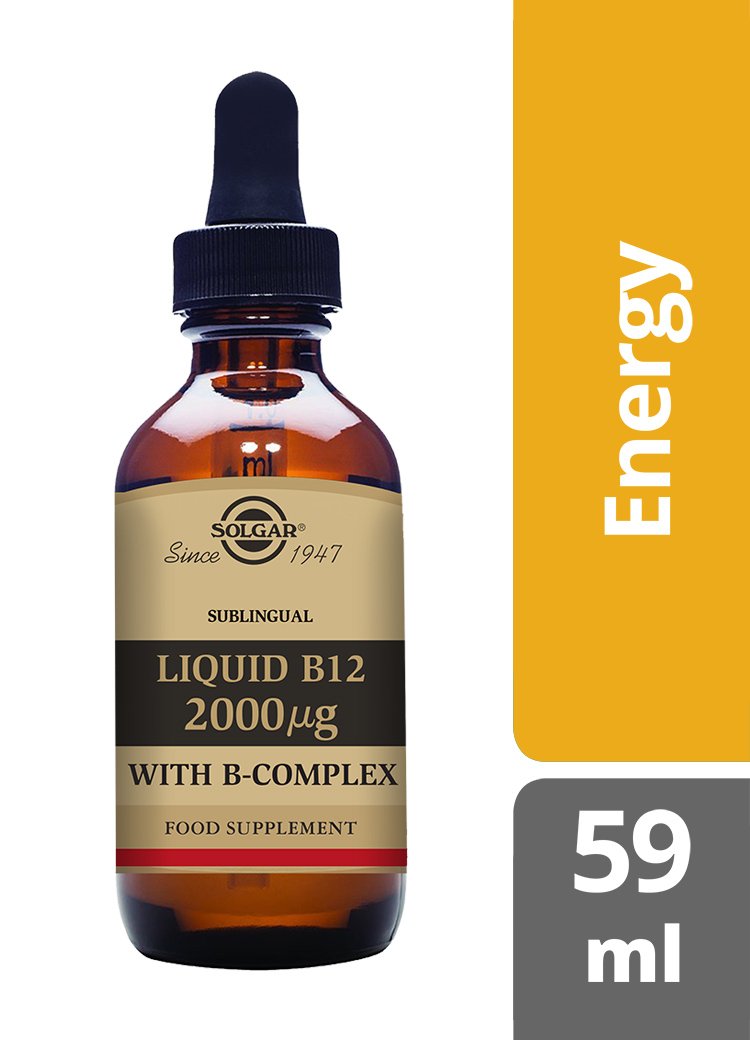 Solgar Liquid B12 2000 «µg with B-Complex