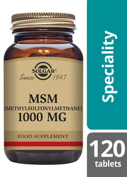 Solgar MSM 1000 mg Tablets