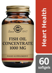 Solgar Fish Oil Concentrate 1000 mg Softgels