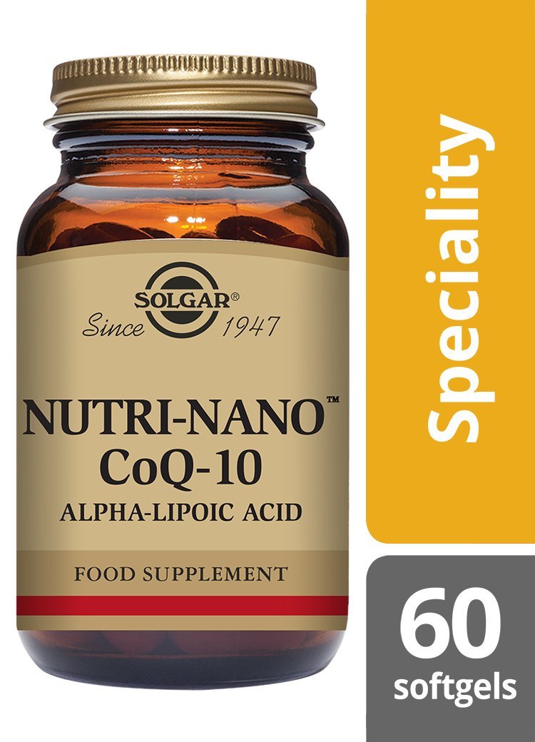 Solgar Nutri-Nano(TM) CoQ-10 Alpha Lipoic Acid Softgels