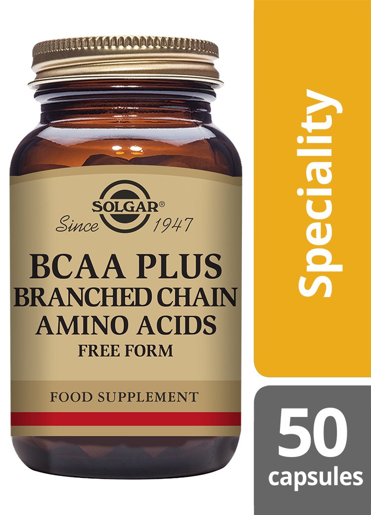 Solgar BCAA Plus Vegetable Capsules