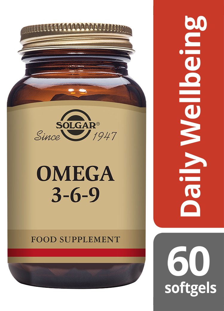 Solgar Omega 3-6-9 Fish, Flax, Borage Softgels