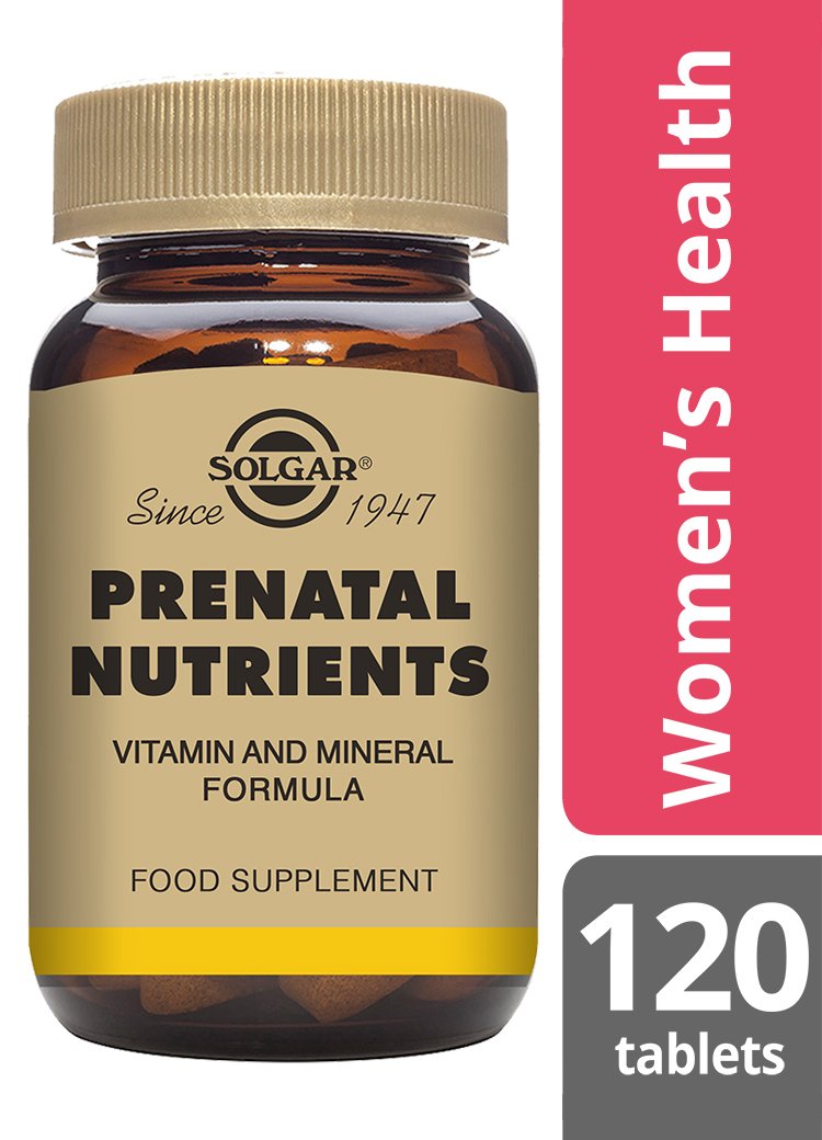 Solgar Prenatal Nutrients Tablets