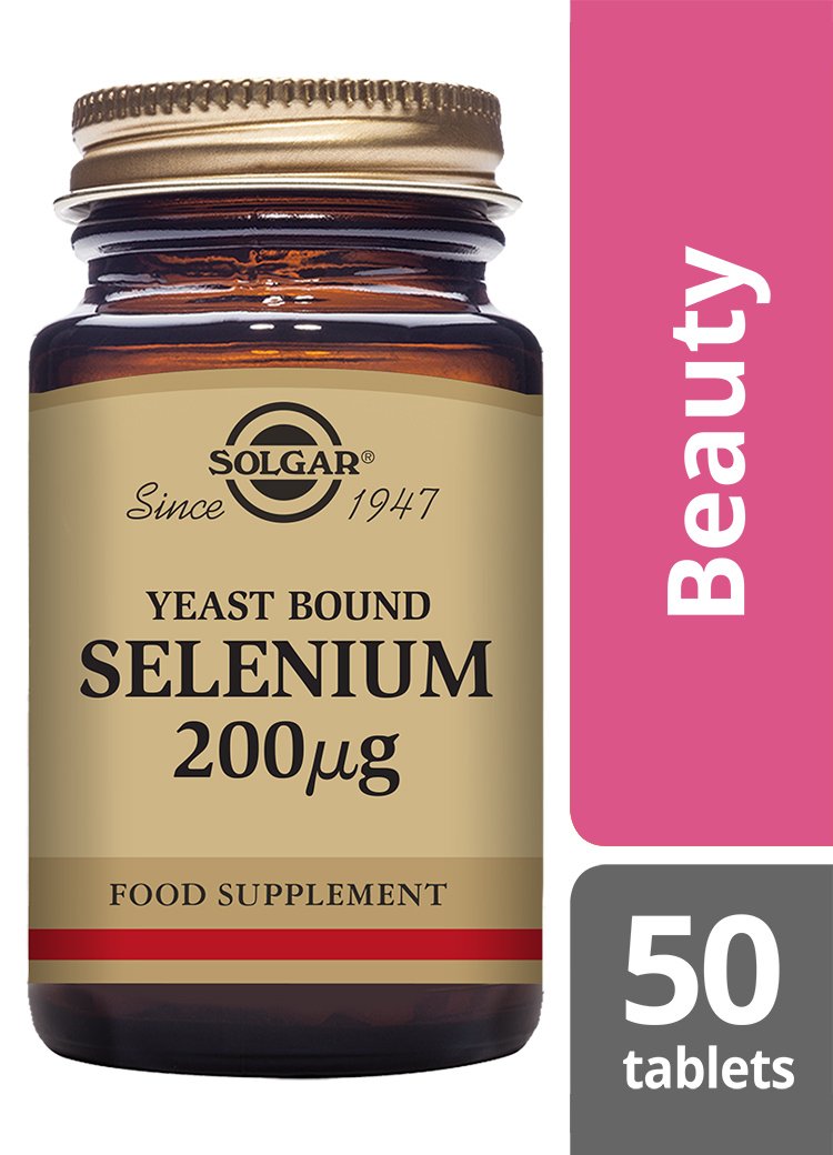 Solgar Selenium 200 «µg Tablets (Yeast Bound)