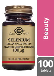Solgar Selenium 100 «µg Tablets (Yeast-Free)