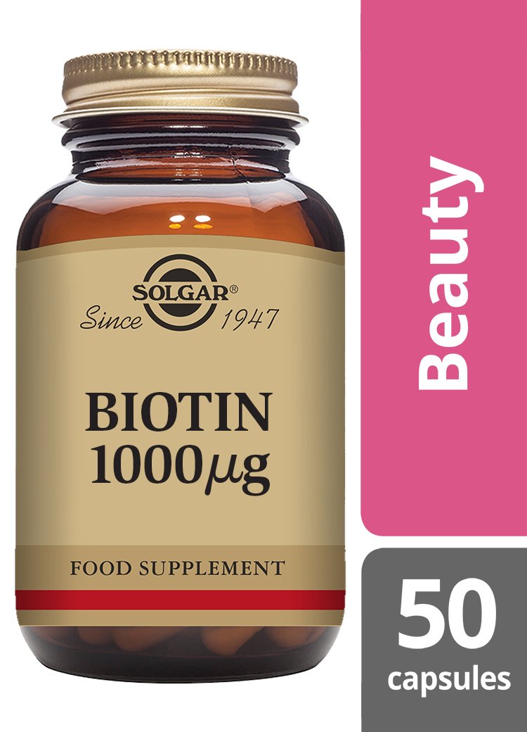 Solgar Biotin 1000 «µg Vegetable Capsules