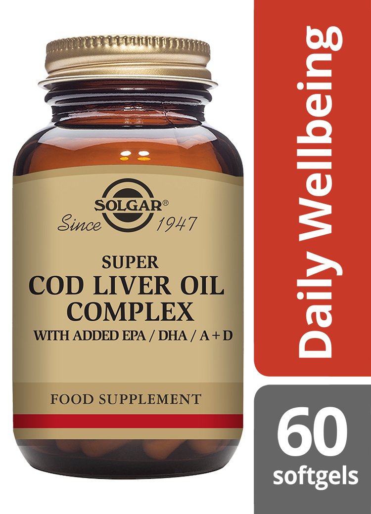 Solgar Super Cod Liver Oil Complex Softgels