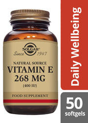 Solgar Vitamin E 268 mg (400 IU) Softgels