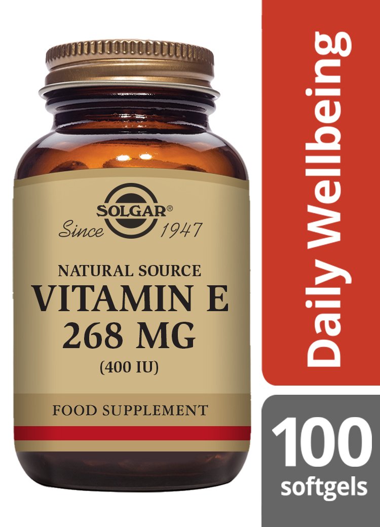 Solgar Vitamin E 268 mg (400 IU) Softgels