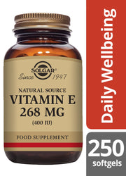 Solgar Vitamin E 268 mg (400 IU) Softgels
