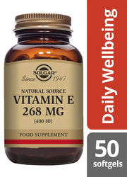 Solgar Vitamin E 268 mg (400 IU) Vegetable Softgels