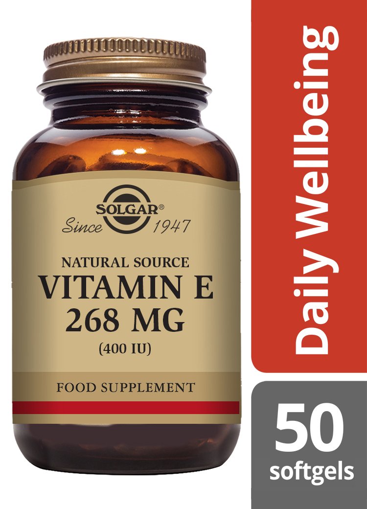 Solgar Vitamin E 268 mg (400 IU) Vegetable Softgels