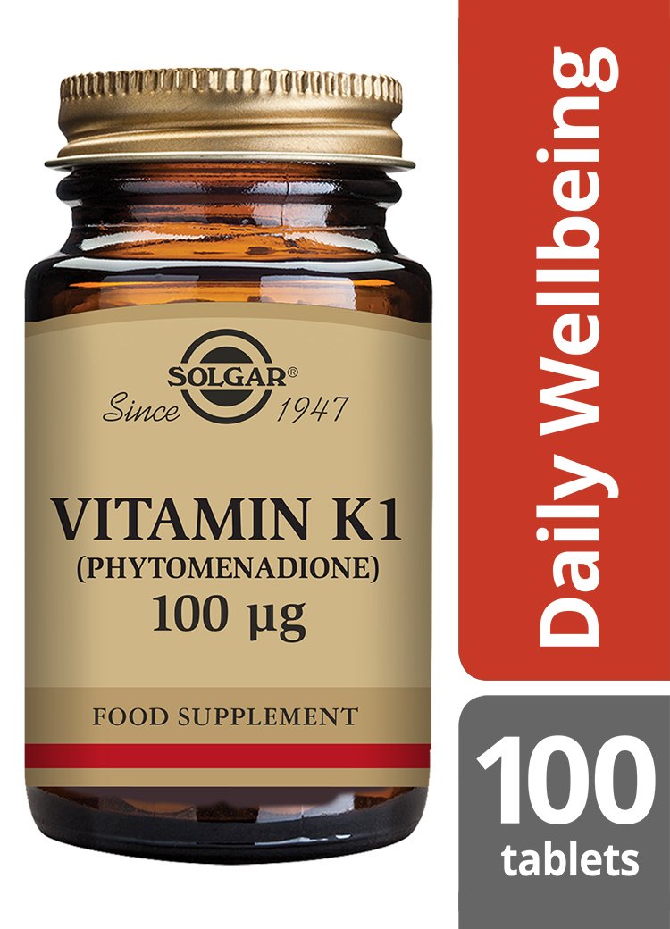 Solgar Vitamin K1 100 «µg Tablets